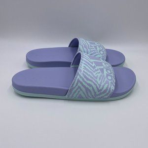 Adidas Adilette Comfort Violet / Mint Womens Slides
